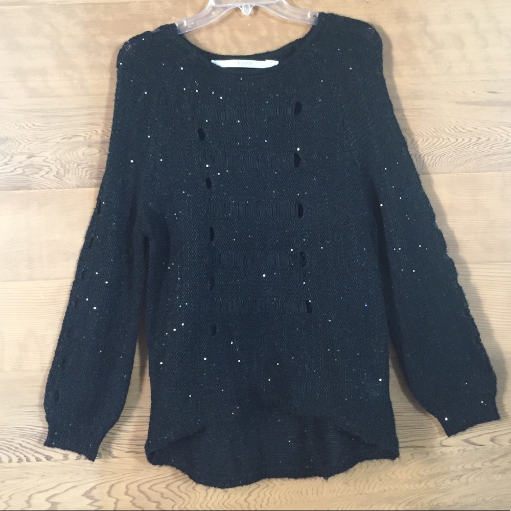 PIPPA LYNN black sweater O/S - Picture 4 of 4